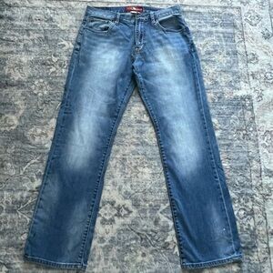 Lucky Brand Men's Classic Blue Straight Jeans 32 x 32
